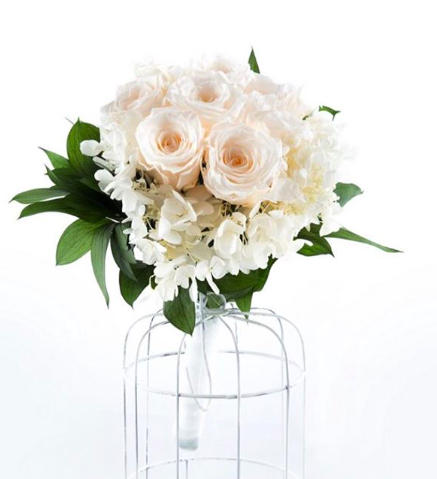 ramo de novia rosas
