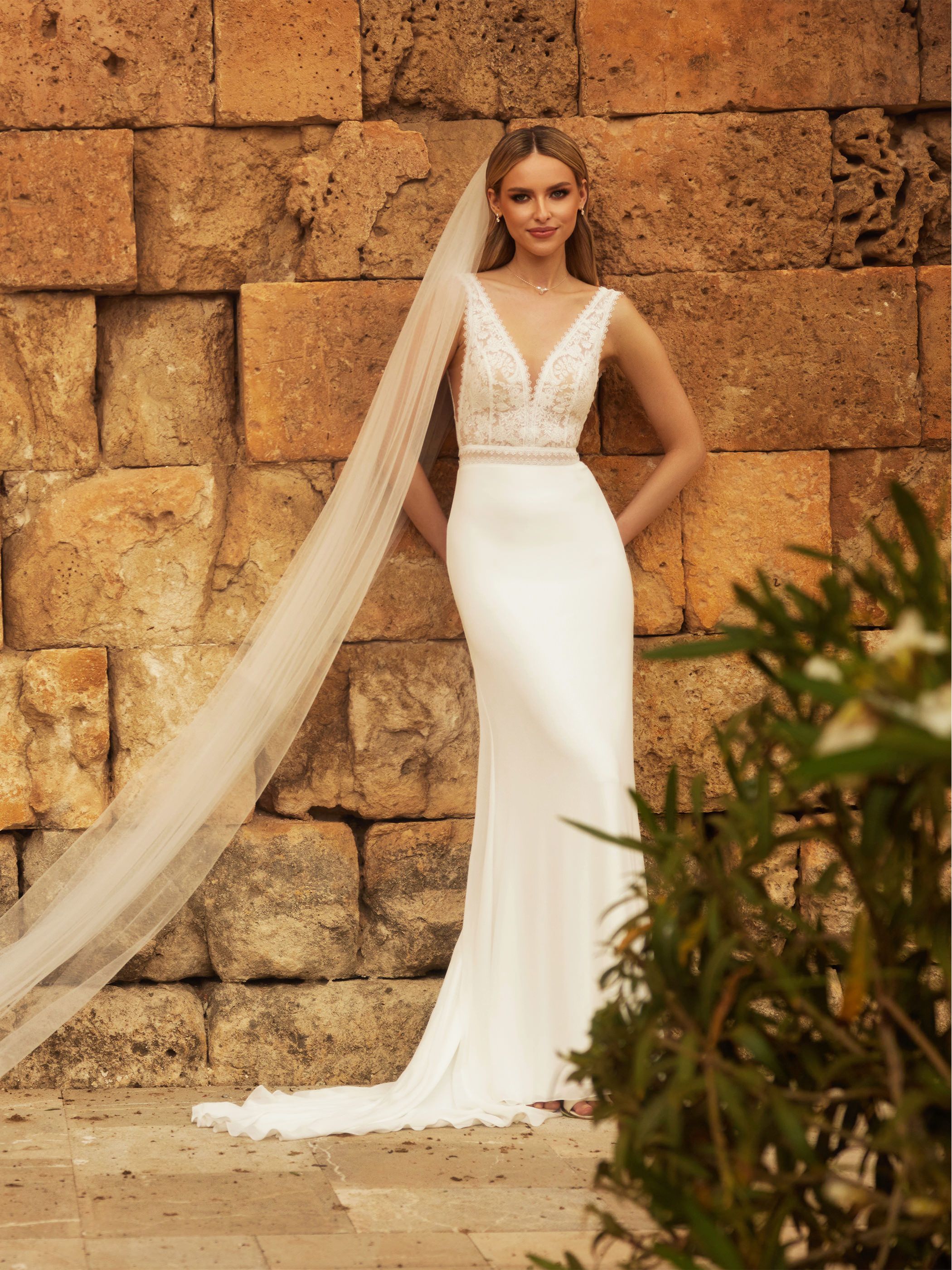 vestido de novia madrid elegante